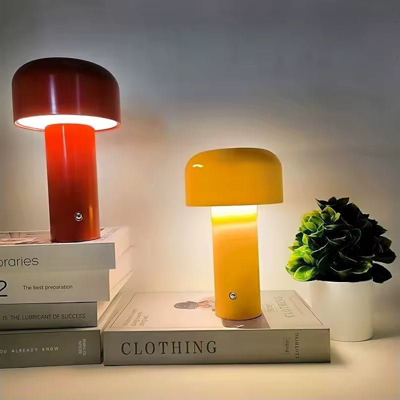Shrooma | Svampformad lampa med touchdimning och trådlös laddningsfunktion