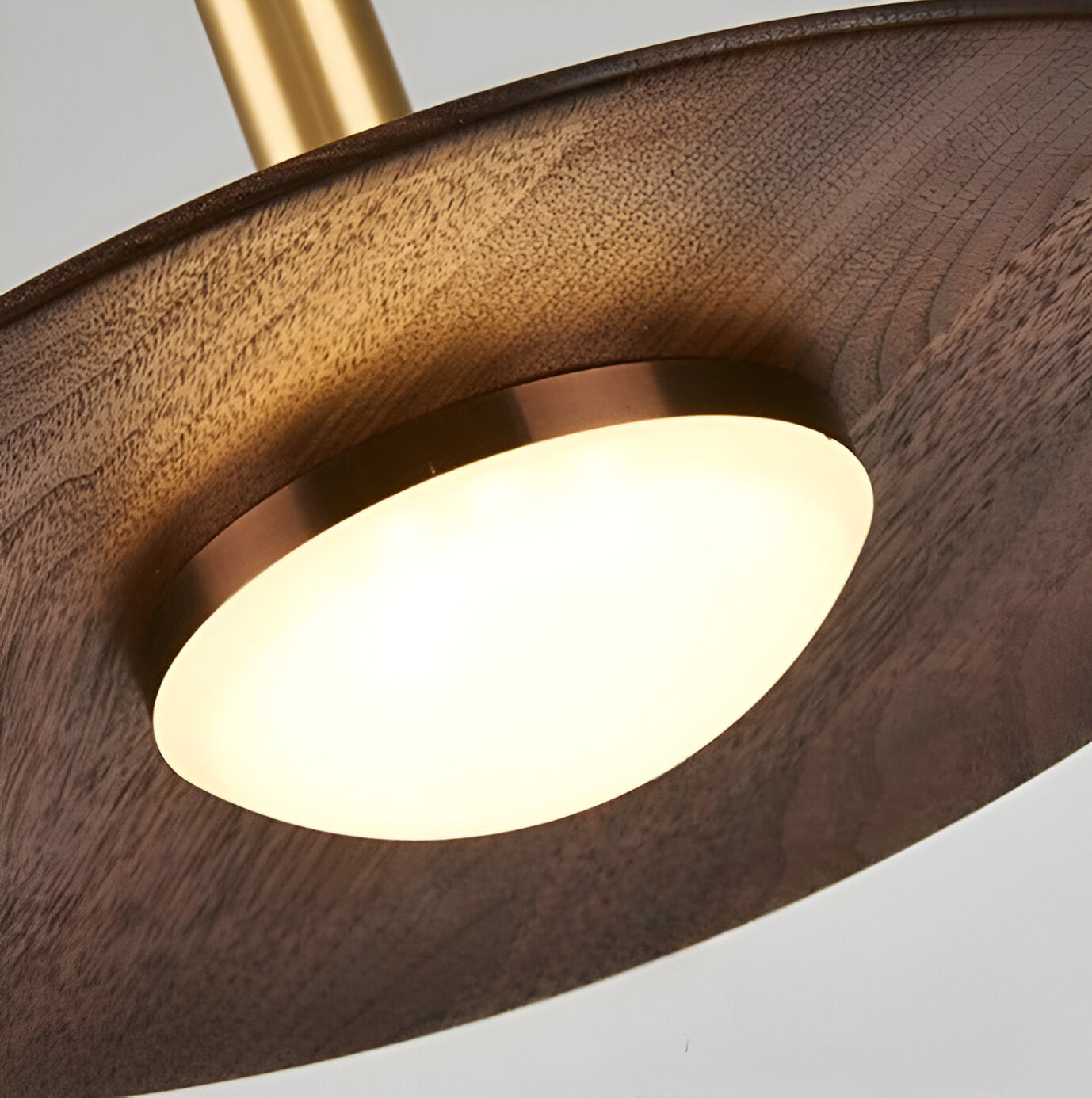 Nordisk takpendel i koppar med justerbar lampskärm för kök och vardagsrum
