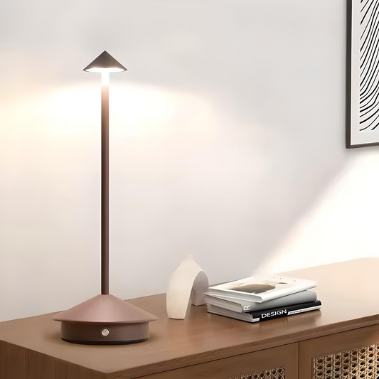 Lumeno | Uppladdningsbar bordslampa med touchkontroll och 3 färgtemperaturer