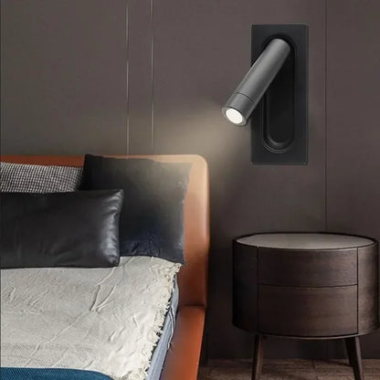 Modern LED-vägglampa med roterbar arm