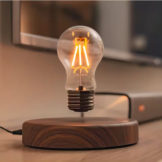 Levité | Magnetisk svävande glödlampa – unik dekoration för skrivbord och rum