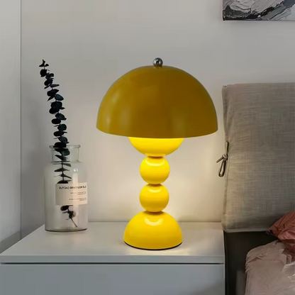 Floré | LED-bordslampa i knoppliknande design med dimning och USB-anslutning