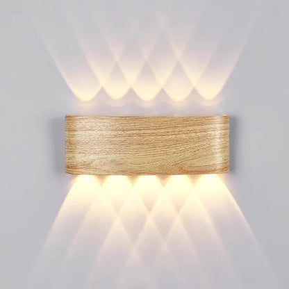 Modern vattentät vägglampa – för både inomhus- och utomhusbruk