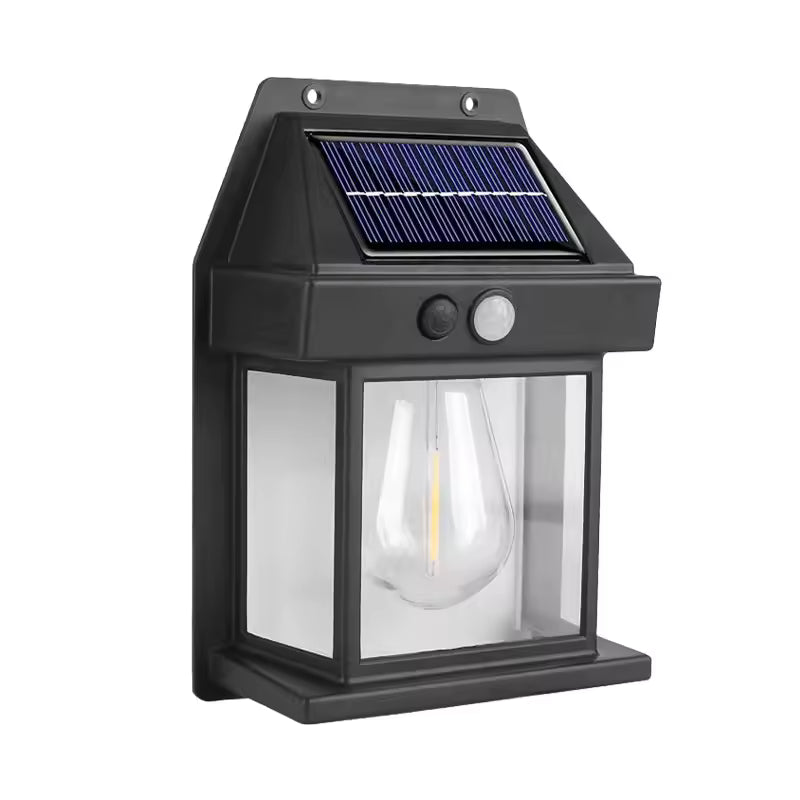 Sunguard | Kraftfull solcellsdriven LED gatlampa – vattentät vägg- och gångbelysning