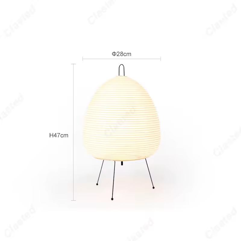 Saku | Japansk bordslampa i rispapper med stilren och traditionell design
