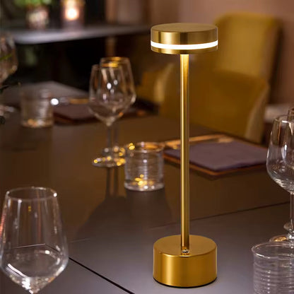 Touchlite | Kompakt uppladdningsbar touch nattlampa för sovrum, skrivbord och camping