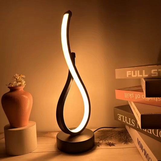 Veya | Modern dimbar LED-bordslampa i aluminium med stilren design