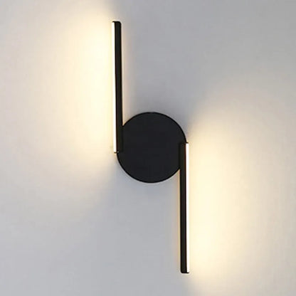 Modern vägglampa med minimalistisk LED-belysning för sovrum och vardagsrum