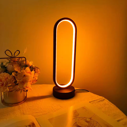 Lumiring | Modern halo nattlampa med stilren design och mjukt stämningsljus