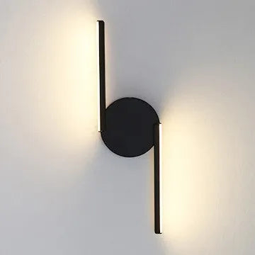 Modern vägglampa med minimalistisk LED-belysning för sovrum och vardagsrum