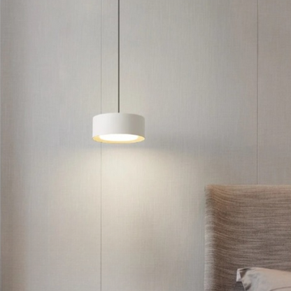 Modern rund akryl taklampa med aluminiumram och LED för sovrum kök matsal