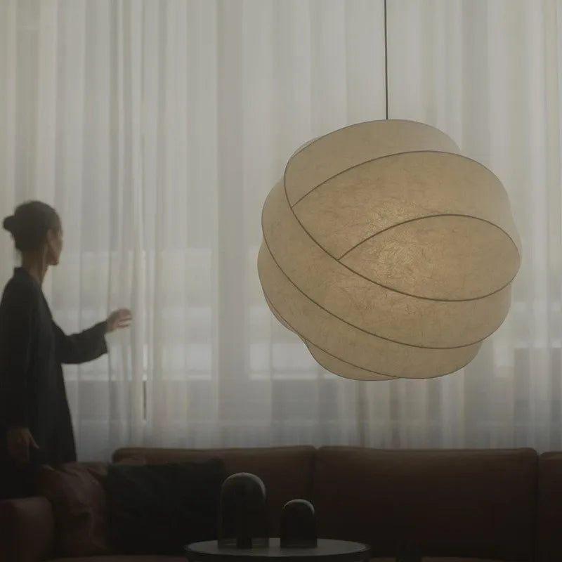 Minimalistisk sidenpendellampa för vardagsrum sovrum matsal kök