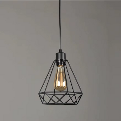Livo | Industriell taklampa i järn med geometrisk design och modern stil
