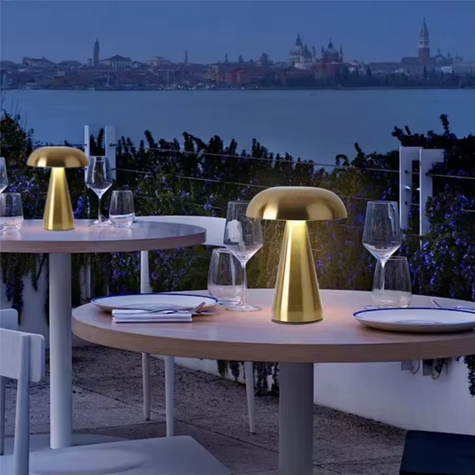 Mirella | Svampformad LED-lampa med touchkontroll och steglös dimning