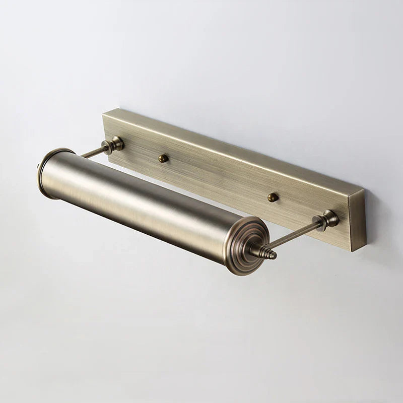 Vägglampa i vintageinspirerad bronsdesign med utbytbar E14-ljuskälla