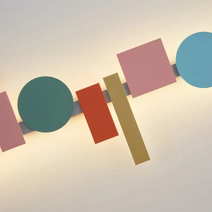 Modern nordisk vägglampa med lång LED-design för inomhusbelysning