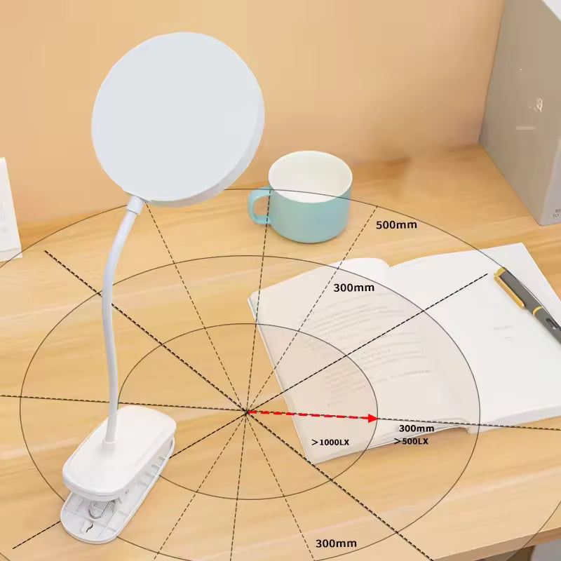 Luminark | USB-uppladdningsbar vikbar skrivbordslampa med 3 touchdimningslägen