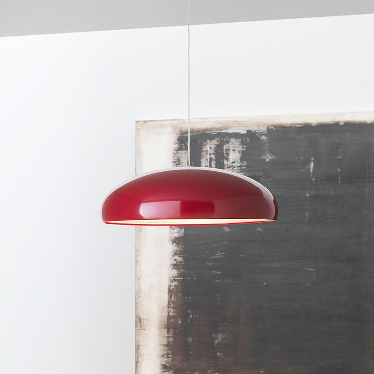 Nordisk LED pendellampa i rund design för vardagsrum matsal sovrum kök