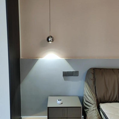 Nordisk justerbar LED pendellampa i aluminium för matsal sovrum och bar