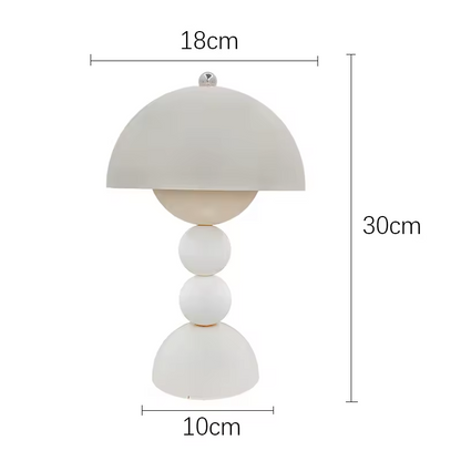 Floré | LED-bordslampa i knoppliknande design med dimning och USB-anslutning