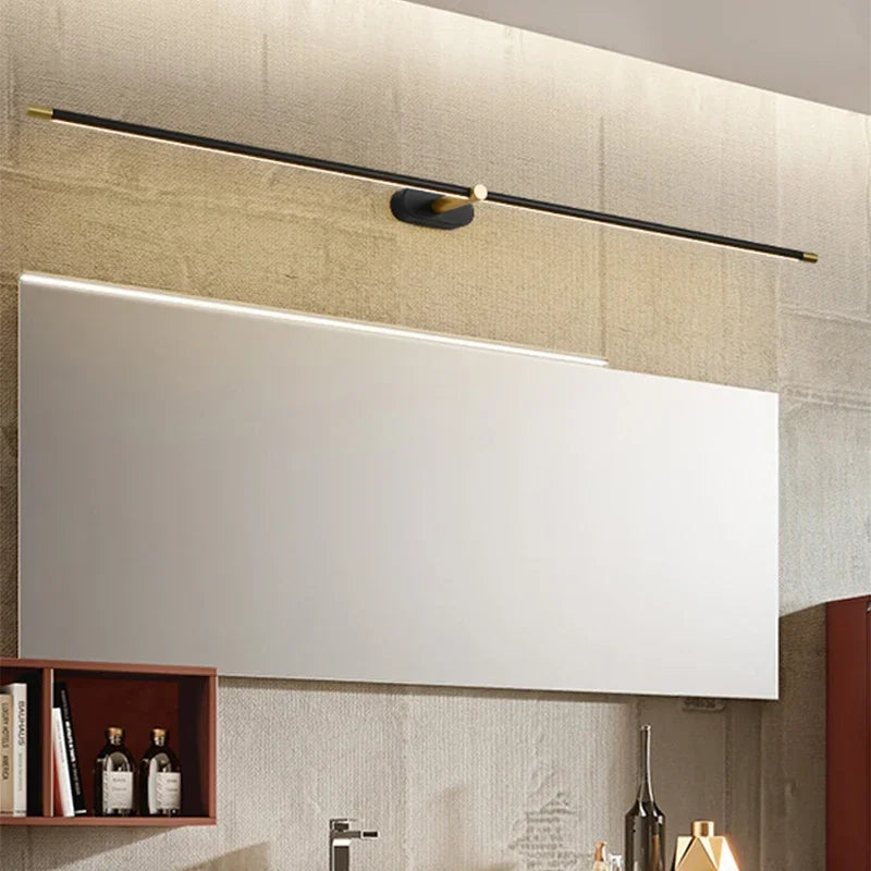 Modern LED vägglampa – elegant belysning för spegel, sovrum och badrum