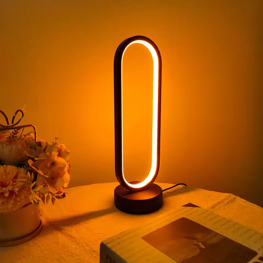 Lumiring | Modern halo nattlampa med stilren design och mjukt stämningsljus