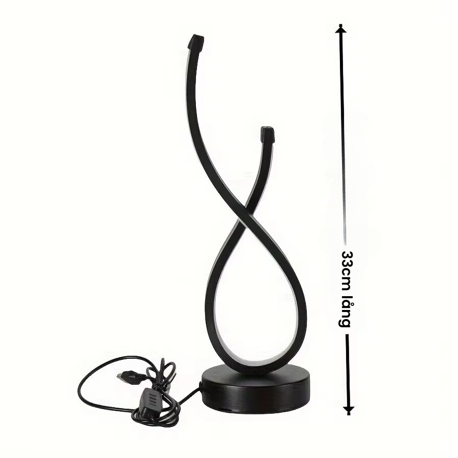 Veya | Modern dimbar LED-bordslampa i aluminium med stilren design