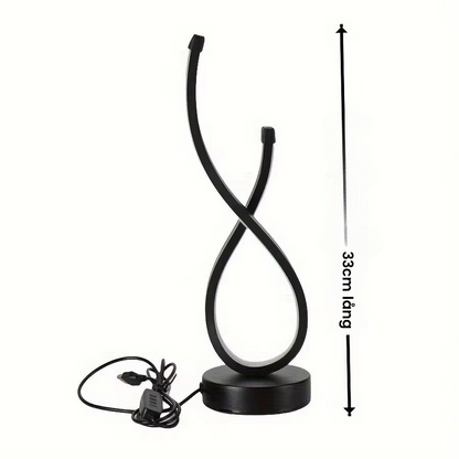 Veya | Modern dimbar LED-bordslampa i aluminium med stilren design