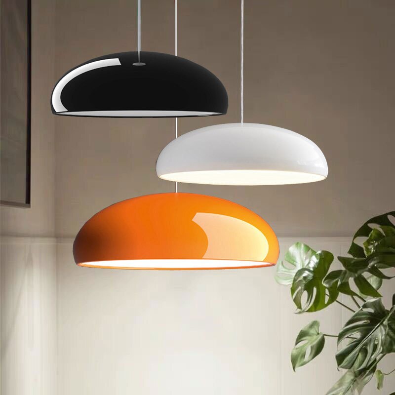 Nordisk LED pendellampa i rund design för vardagsrum matsal sovrum kök