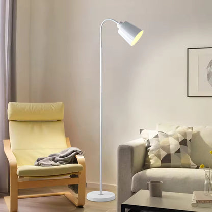 Veylo | Modern golvlampa med justerbar svanhals för läsning och heminredning