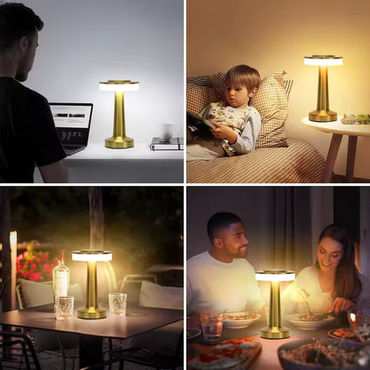 Lumiéra | Uppladdningsbar bordslampa med smidig touchkontroll och modern design