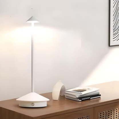 Lumeno | Uppladdningsbar bordslampa med touchkontroll och 3 färgtemperaturer