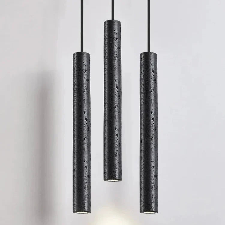 Elegant smal natursten LED taklampa för kök matsal vardagsrum och hall