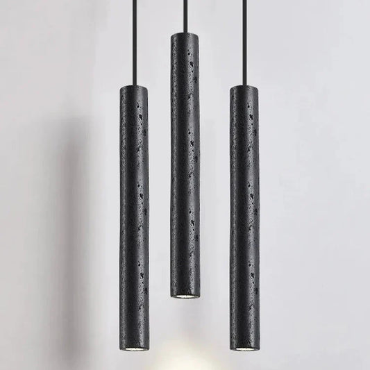 Elegant smal natursten LED taklampa för kök matsal vardagsrum och hall