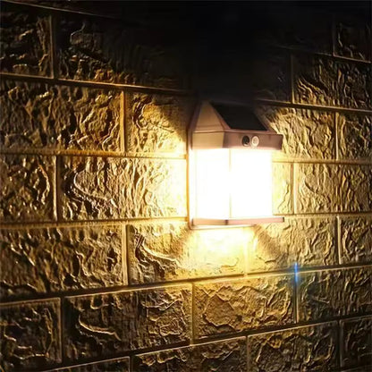 Sunguard | Kraftfull solcellsdriven LED gatlampa – vattentät vägg- och gångbelysning