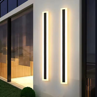 Aurenza | Vattentät modern utomhus LED vägglampa IP65 klassad för fasadbelysning