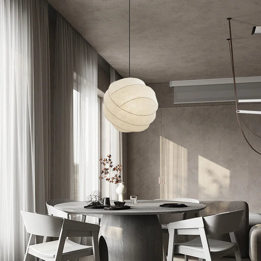 Minimalistisk sidenpendellampa för vardagsrum sovrum matsal kök