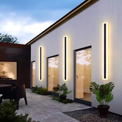 Aurenza | Vattentät modern utomhus LED vägglampa IP65 klassad för fasadbelysning