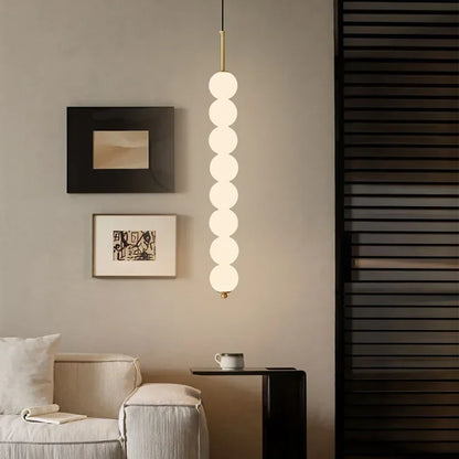 Modern Glassten Lampa med Elegant Metallfinish