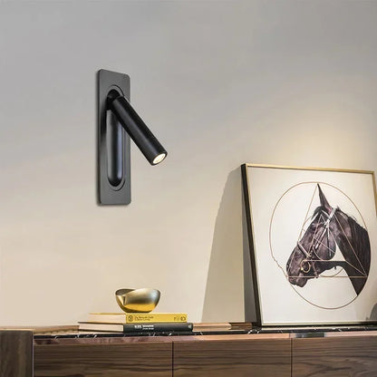 Modern LED-vägglampa med roterbar arm