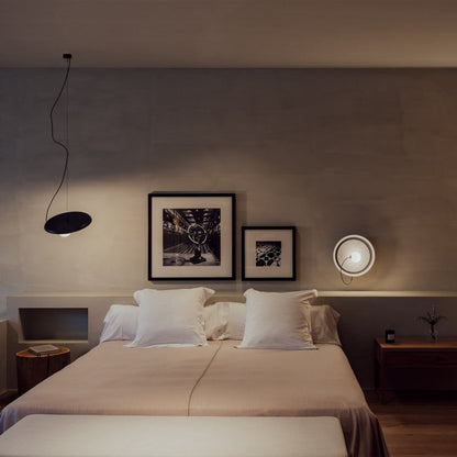 Modern justerbar LED pendellampa i metall för matsal sovrum kök