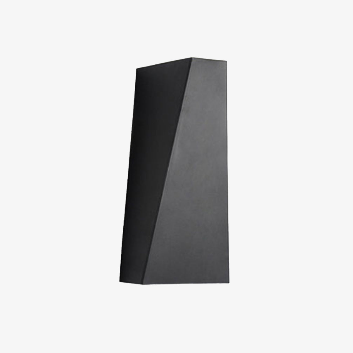 Kubformad vägglampa LED 10W i metall för inomhus och utomhusbruk