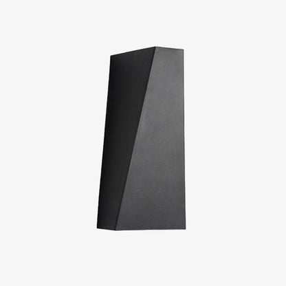 Kubformad vägglampa LED 10W i metall för inomhus och utomhusbruk