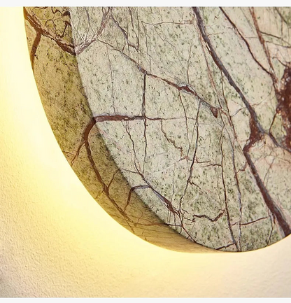 Vägglampa i marmor med LED – elegant belysning för sovrum, vardagsrum och hall