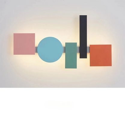 Modern nordisk vägglampa med lång LED-design för inomhusbelysning