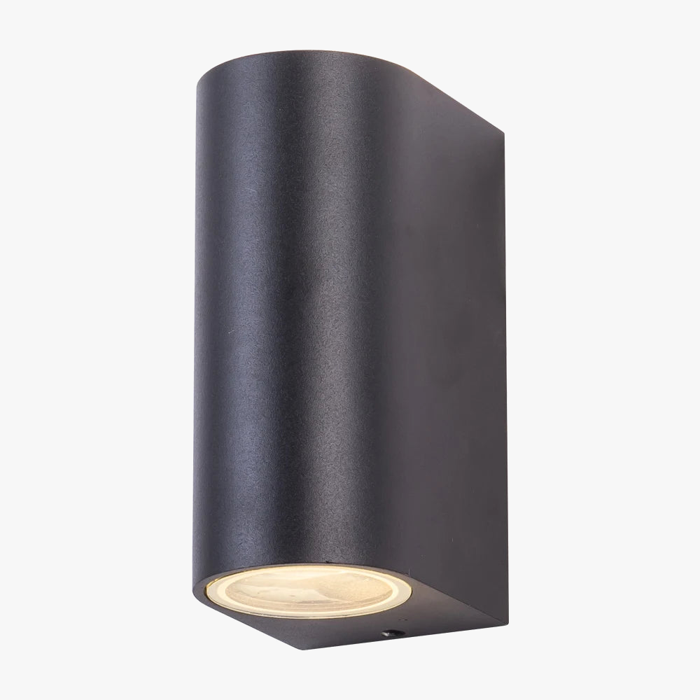 Vattentät LED vägglampa i aluminium – för både inomhus och utomhusbruk