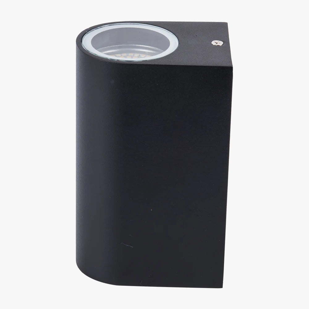 Vattentät LED vägglampa i aluminium – för både inomhus och utomhusbruk