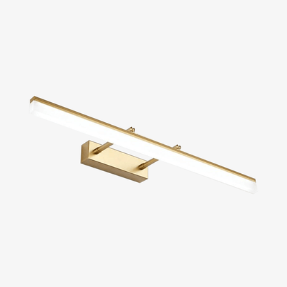 Vägglampa LED i aluminium för spegel, tavla eller badrum