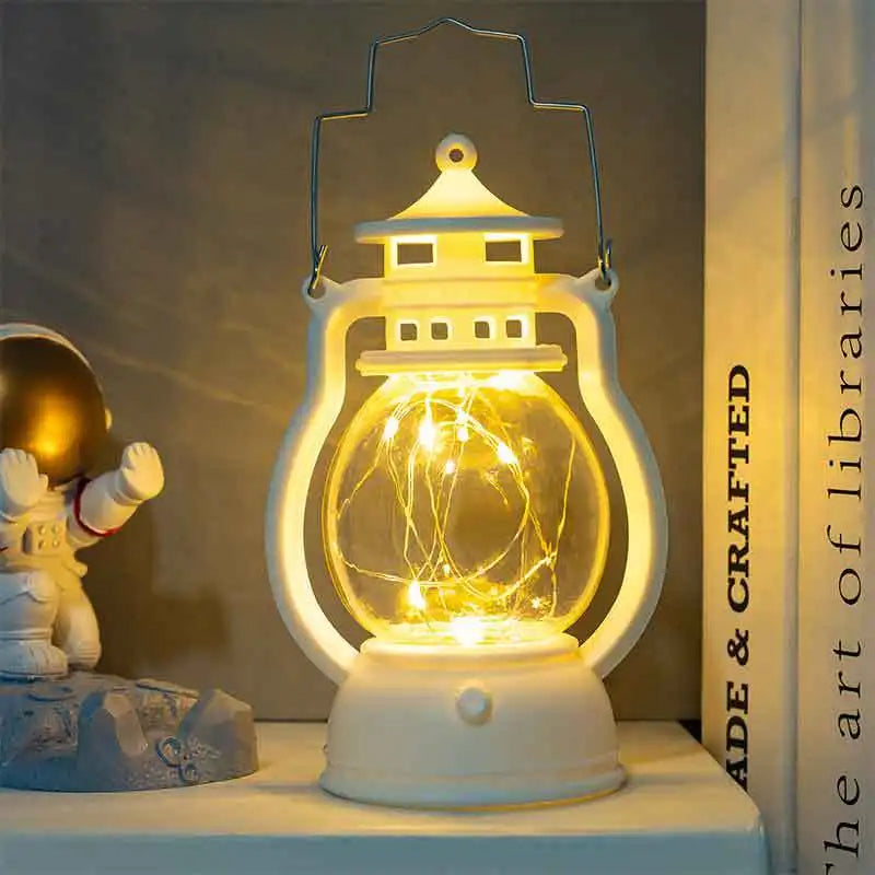Glowera | Vintage LED-lykta – dekorativ ljuslykta för hem, trädgård och uterum