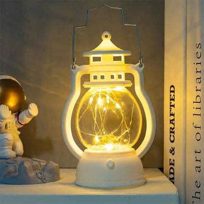 Glowera | Vintage LED-lykta – dekorativ ljuslykta för hem, trädgård och uterum